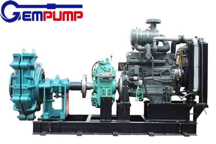 Centrifugal 30KW 2'' Outlet Solid Mud Slurry Pump For Mining Industry