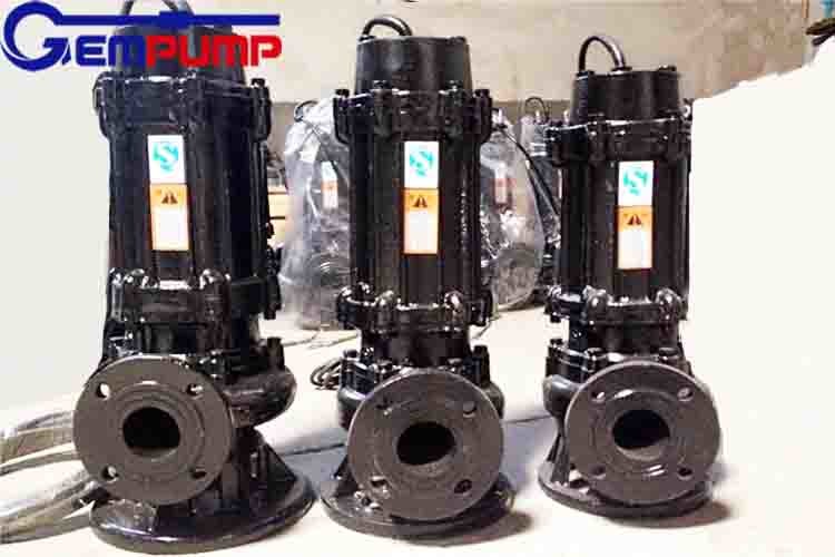 WQ Stainless Steel High Pressure Sewage Pump IP68 30M3/H