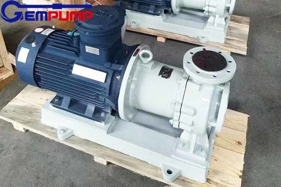 Cqb-F ফ্লুরো প্লাস্টিক হাইড্রোলিক ম্যাগনেটিক ড্রাইভ সেন্ট্রিফিউগাল পাম্প রাসায়নিক অনুভূমিক